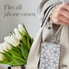 image:imageCaseMate Beaded Phone Charm  Detachable Anti Theft Strap  HandsFree iPhone Wrist Strap for Women  Phone Chain Wristlet  Fits Galaxy Pixel and More  Crystal Pearl GoldCrystal Pearl