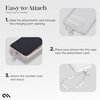 image:imageCaseMate Beaded Phone Charm  Detachable Anti Theft Strap  HandsFree iPhone Wrist Strap for Women  Phone Chain Wristlet  Fits Galaxy Pixel and More  Crystal Pearl GoldSilver Pearl