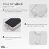 image:imageCaseMate Beaded Phone Charm  Detachable Anti Theft Strap  HandsFree iPhone Wrist Strap for Women  Phone Chain Wristlet  Fits Galaxy Pixel and More  Crystal Pearl GoldCrystal Pearl