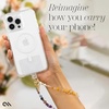 image:imageCaseMate Beaded Phone Charm  Detachable Anti Theft Strap  HandsFree iPhone Wrist Strap for Women  Phone Chain Wristlet  Fits Galaxy Pixel and More  Crystal Pearl GoldBoho Crystal