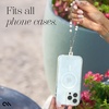 image:imageCaseMate Beaded Phone Charm  Detachable Anti Theft Strap  HandsFree iPhone Wrist Strap for Women  Phone Chain Wristlet  Fits Galaxy Pixel and More  Crystal Pearl GoldSilver Pearl
