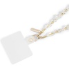 image:imageCaseMate Beaded Phone Charm  Detachable Anti Theft Strap  HandsFree iPhone Wrist Strap for Women  Phone Chain Wristlet  Fits Galaxy Pixel and More  Crystal Pearl GoldCrystal Pearl Gold