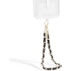 image:imageCaseMate Beaded Phone Charm  Detachable Anti Theft Strap  HandsFree iPhone Wrist Strap for Women  Phone Chain Wristlet  Fits Galaxy Pixel and More  Crystal Pearl GoldBlack Leather