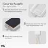 image:imageCaseMate Crossbody Phone Lanyard Works with All Phones HandsFree Strap  Leather Cell Phone Charm  Neck Chain Holder for iPhone 17 Pro Max 16 Pro Max 151413S26 Ultra  Gold Chain Tan LeatherBeige Rope
