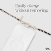 image:imageCaseMate Crossbody Phone Lanyard Works with All Phones HandsFree Strap  Leather Cell Phone Charm  Neck Chain Holder for iPhone 17 Pro Max 16 Pro Max 151413S26 Ultra  Gold Chain Tan LeatherGold Chain Black Leather