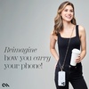 image:imageCaseMate Crossbody Phone Lanyard Works with All Phones HandsFree Strap  Leather Cell Phone Charm  Neck Chain Holder for iPhone 17 Pro Max 16 Pro Max 151413S26 Ultra  Gold Chain Tan LeatherGold