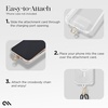 image:imageCaseMate Crossbody Phone Lanyard Works with All Phones HandsFree Strap  Leather Cell Phone Charm  Neck Chain Holder for iPhone 17 Pro Max 16 Pro Max 151413S26 Ultra  Gold Chain Tan LeatherBlack