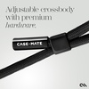 image:imageCaseMate Crossbody Phone Lanyard Works with All Phones HandsFree Strap  Leather Cell Phone Charm  Neck Chain Holder for iPhone 17 Pro Max 16 Pro Max 151413S26 Ultra  Gold Chain Tan LeatherBlack
