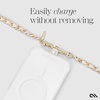 image:imageCaseMate Crossbody Phone Lanyard Works with All Phones HandsFree Strap  Leather Cell Phone Charm  Neck Chain Holder for iPhone 17 Pro Max 16 Pro Max 151413S26 Ultra  Gold Chain Tan LeatherGold Chain Tan Leather