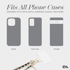 image:imageCaseMate Crossbody Phone Lanyard Works with All Phones HandsFree Strap  Leather Cell Phone Charm  Neck Chain Holder for iPhone 17 Pro Max 16 Pro Max 151413S26 Ultra  Gold Chain Tan LeatherGold Chain Black Leather