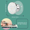 image:imageCaseMate Minis  Cell Phone StandGrip  Suction Cup Cell Phone Holder Removable for Wireless Charging for iPhones Android Smartphones Kindles amp More  Twinkle StardustTwinkle Diamond