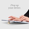 image:imageCaseMate Minis  Cell Phone StandGrip  Suction Cup Cell Phone Holder Removable for Wireless Charging for iPhones Android Smartphones Kindles amp More  Twinkle StardustChampagne Crystal