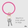 image:imageCaseMate Phone Charm Bangle Bracelet  Detachable Wristlet Keychain for Women  HandsFree iPhone Wrist Strap with Tether Tab  Key Ring Bracelet for Galaxy Pixel and Phone Cases  StardustFuchsia
