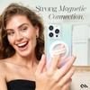 image:imageCaseMate Soap Bubble MagneticMagSafe Phone Grip  Detachable Loop Grip  Phone Holder for Hand  Soft Collapsible Magnetic Finger Loop Holder for iPhone 17 Pro Max16 Pro1514Pixel 10  IridescentWhite Sparkle