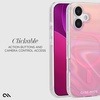 image:imageCaseMate iPhone 17 Case  Floral Gems  Compatible with MagSafe  Stylish Sparkly Floral Phone Case with 12ft Drop Protection  Premium Magnetic Cover for iPhone 17Peach Iridescent