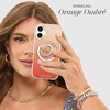 image:imageCaseMate iPhone 17 Case  Floral Gems  Compatible with MagSafe  Stylish Sparkly Floral Phone Case with 12ft Drop Protection  Premium Magnetic Cover for iPhone 17Orange