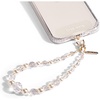 image:imageCaseMate Beaded Phone Charm  Detachable Anti Theft Strap  HandsFree iPhone Wrist Strap for Women  Phone Chain Wristlet  Fits Galaxy Pixel and More  Crystal Pearl GoldCrystal Pearl