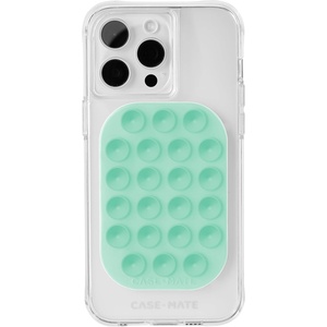 image:imageCaseMate Adhesive Suction Cup Phone Mount  Sticky Phone Grip with Strong 3M Adhesive  AntiSlip Phone Holder  Content Creator Essentials  Compatible with iPhone Android Phones amp Cases  FuchsiaMint Green