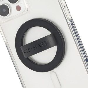image:imageCaseMate Soap Bubble MagneticMagSafe Phone Grip  Detachable Loop Grip  Phone Holder for Hand  Soft Collapsible Magnetic Finger Loop Holder for iPhone 17 Pro Max16 Pro1514Pixel 10  IridescentBlack