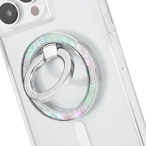 image:imageCaseMate Soap Bubble MagneticMagSafe Phone Grip  Detachable Loop Grip  Phone Holder for Hand  Soft Collapsible Magnetic Finger Loop Holder for iPhone 17 Pro Max16 Pro1514Pixel 10  IridescentMother of Pearl
