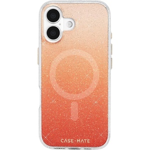 image:imageCaseMate iPhone 17 Case  Floral Gems  Compatible with MagSafe  Stylish Sparkly Floral Phone Case with 12ft Drop Protection  Premium Magnetic Cover for iPhone 17Orange