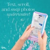image:imageCaseMate IP68 Waterproof Phone Pouch  Citrus Splash  Touchscreen Floating Waterproof Phone Case with Crossbody Lanyard  Fits All Phones  Beach Cruise Ship Travel EssentialsIridescent