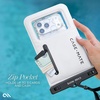 image:imageCaseMate IP68 Waterproof Phone Pouch  Citrus Splash  Touchscreen Floating Waterproof Phone Case with Crossbody Lanyard  Fits All Phones  Beach Cruise Ship Travel EssentialsSand Dollar w Zip Pocket