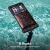 image:imageCaseMate IP68 Waterproof Phone Pouch  Citrus Splash  Touchscreen Floating Waterproof Phone Case with Crossbody Lanyard  Fits All Phones  Beach Cruise Ship Travel EssentialsTortoiseshell