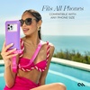 image:imageCaseMate IP68 Waterproof Phone Pouch  Citrus Splash  Touchscreen Floating Waterproof Phone Case with Crossbody Lanyard  Fits All Phones  Beach Cruise Ship Travel EssentialsPurple Paradise