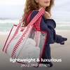 image:imageCaseMate Jelly Tote BagClear Cherry Gingham Eyelet Ruffle