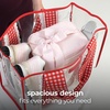 image:imageCaseMate Jelly Tote BagClear Cherry Gingham Eyelet Ruffle