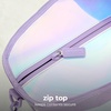 image:imageCaseMate Soap Bubble Large Jelly Cooler Tote wCrossbody Strap Iridescent  12L Waterproof Soft Cooler Bag wZippered Insulation  Keeps Drinks Cold for 24 hrs Travel Tote for Beach amp Weekend Getaways