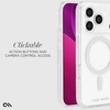image:imageCaseMate Soap Bubble iPhone 17 Pro Case  Iridescent Waterfall  Compatible with MagSafe  Stylish Liquid Glitter Phone Case w12ft Drop Protection  Premium Magnetic Cover for iPhone 17 ProSilver