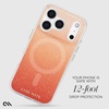 image:imageCaseMate Soap Bubble iPhone 17 Pro Case  Iridescent Waterfall  Compatible with MagSafe  Stylish Liquid Glitter Phone Case w12ft Drop Protection  Premium Magnetic Cover for iPhone 17 ProOrange