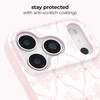 image:imageCaseMate Soap Bubble iPhone 17 Pro Case  Iridescent Waterfall  Compatible with MagSafe  Stylish Liquid Glitter Phone Case w12ft Drop Protection  Premium Magnetic Cover for iPhone 17 ProBallet Pink Bow