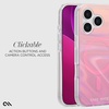 image:imageCaseMate Soap Bubble iPhone 17 Pro Case  Iridescent Waterfall  Compatible with MagSafe  Stylish Liquid Glitter Phone Case w12ft Drop Protection  Premium Magnetic Cover for iPhone 17 ProPeach Iridescent