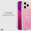 image:imageCaseMate iPhone 17 Pro Max Case  Gold Waterfall  Compatible with MagSafe  Stylish Liquid Glitter Phone Case with 12ft Drop Protection  Magnetic Cover for iPhone 17 Pro MaxPeach Iridescent