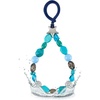 image:imageCaseMate Bag Charm for Tote Bag Handbags Purse and Cooler  BeachReady Cute Beaded Charm  Waterproof and NonTarnishTurquoise Stone
