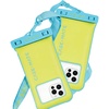 image:imageCaseMate IP68 Waterproof Phone Pouch  Citrus Splash  Touchscreen Floating Waterproof Phone Case with Crossbody Lanyard  Fits All Phones  Beach Cruise Ship Travel EssentialsCitrus Splash  2 Pack