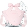 image:imageCaseMate Large Jelly Cooler Tote with Crossbody Strap  Ballet Pink Bow  12L Waterproof Soft Cooler Bag wZippered Insulation  Keeps Drinks Cold for 24 hrs Travel Tote for Beach amp Weekend Getaways