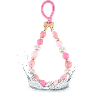 image:imageCaseMate Bag Charm for Tote Bag Handbags Purse and Cooler  BeachReady Cute Beaded Charm  Waterproof and NonTarnishBallet Pink Pearl