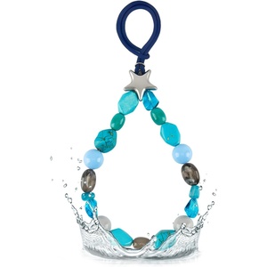 image:imageCaseMate Bag Charm for Tote Bag Handbags Purse and Cooler  BeachReady Cute Beaded Charm  Waterproof and NonTarnishTurquoise Stone
