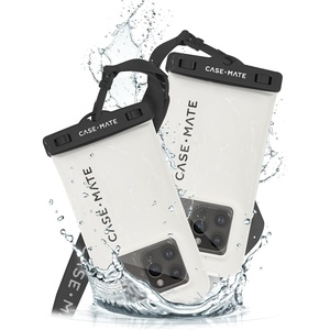 image:imageCaseMate IP68 Waterproof Phone Pouch  Citrus Splash  Touchscreen Floating Waterproof Phone Case with Crossbody Lanyard  Fits All Phones  Beach Cruise Ship Travel EssentialsSand Dollar  2 Pack
