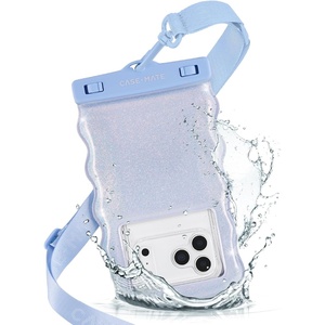 image:imageCaseMate IP68 Waterproof Phone Pouch  Citrus Splash  Touchscreen Floating Waterproof Phone Case with Crossbody Lanyard  Fits All Phones  Beach Cruise Ship Travel EssentialsWavy Mist Twinkle