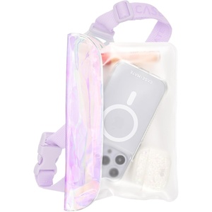 image:imageCaseMate IP68 Waterproof Phone Pouch  Citrus Splash  Touchscreen Floating Waterproof Phone Case with Crossbody Lanyard  Fits All Phones  Beach Cruise Ship Travel EssentialsIridescent Fanny Pack