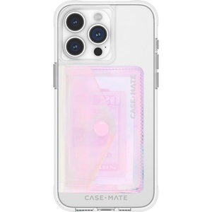image:imageCaseMate Soap Bubble Slim Magnetic WalletCard Holder for iPhone Holds up to 5 Cards Detachable Snap Closure Magnetic Phone Wallet for iPhone 17 Pro Max16 Pro Max15141312Pixel 10  Iridescent