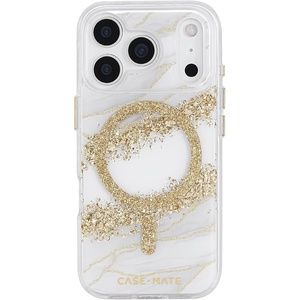 image:imageCaseMate Soap Bubble iPhone 17 Pro Case  Iridescent Waterfall  Compatible with MagSafe  Stylish Liquid Glitter Phone Case w12ft Drop Protection  Premium Magnetic Cover for iPhone 17 ProKarat Granite