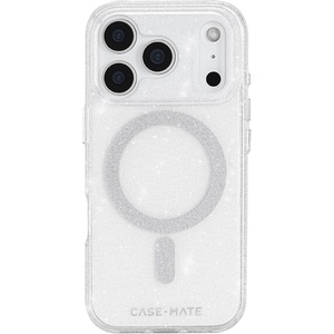 image:imageCaseMate Soap Bubble iPhone 17 Pro Case  Iridescent Waterfall  Compatible with MagSafe  Stylish Liquid Glitter Phone Case w12ft Drop Protection  Premium Magnetic Cover for iPhone 17 ProSilver