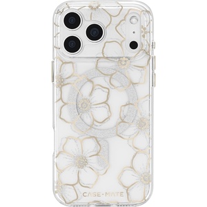 image:imageCaseMate iPhone 17 Pro Max Case  Floral Gems  Compatible wMagSafe  Stylish Sparkly Floral Phone Case w12ft Drop Protection Premium Magnetic Cover for iPhone 17 Pro Max
