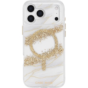 image:imageCaseMate iPhone 17 Pro Max Case  Gold Waterfall  Compatible with MagSafe  Stylish Liquid Glitter Phone Case with 12ft Drop Protection  Magnetic Cover for iPhone 17 Pro MaxKarat Granite